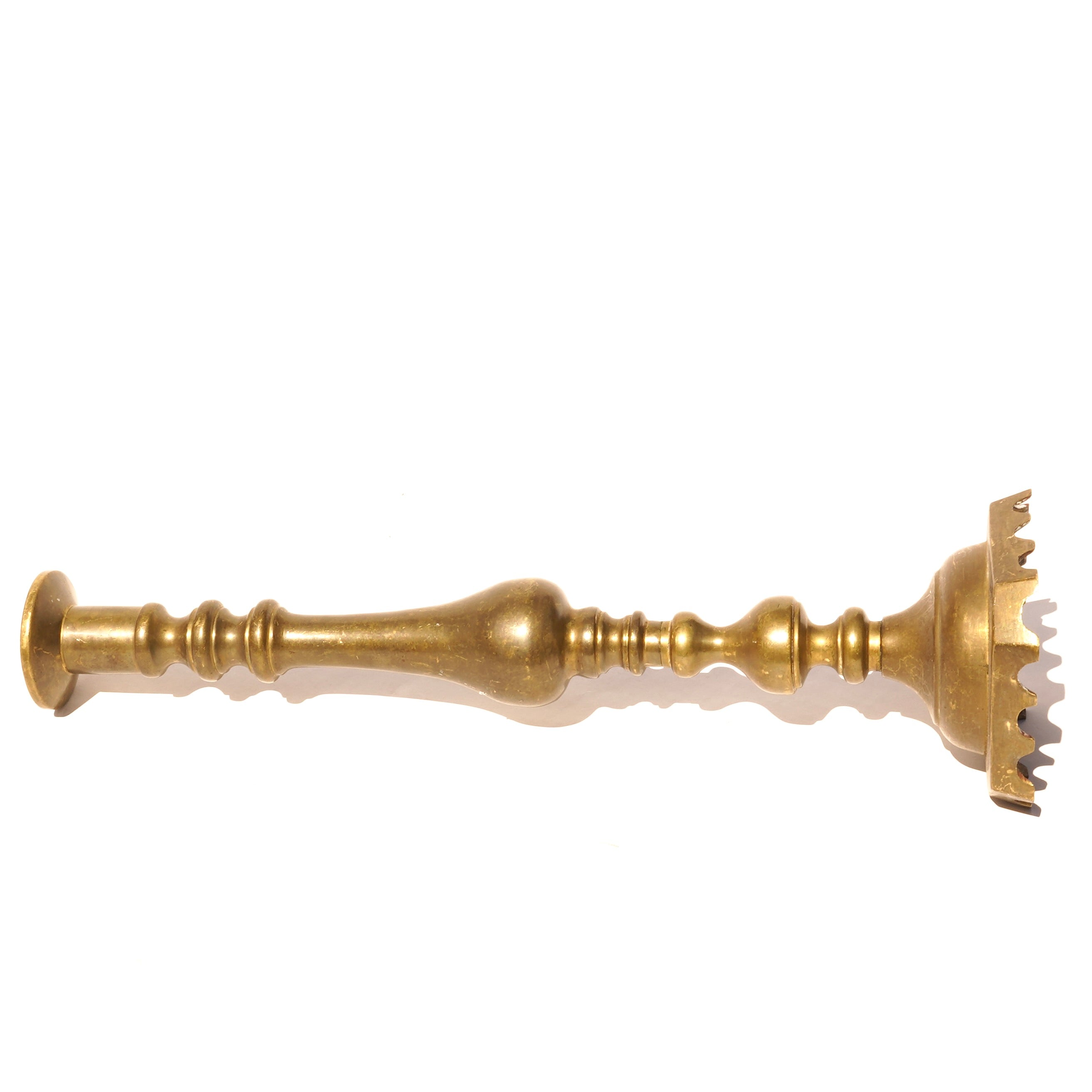 Oversized Brass Candle Stick