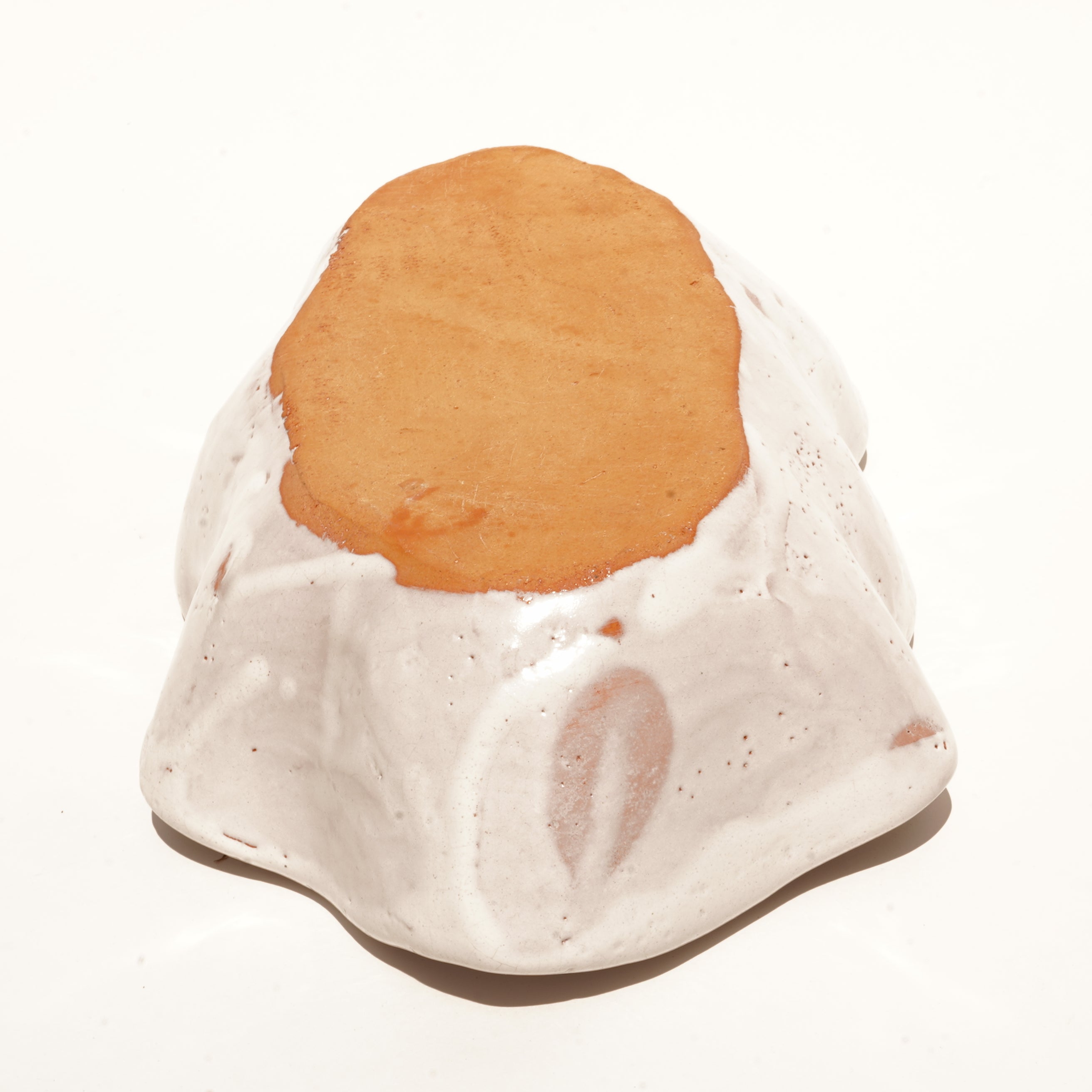 White Ripple Bowl