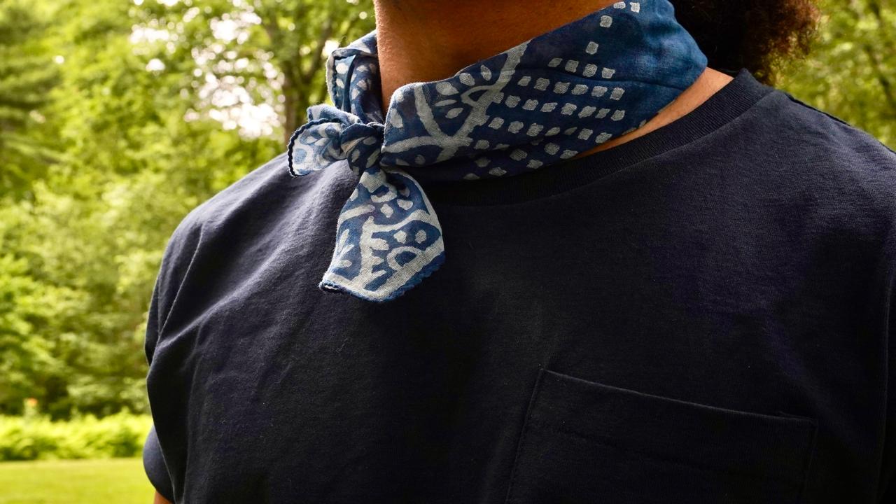 Indigo Bandana